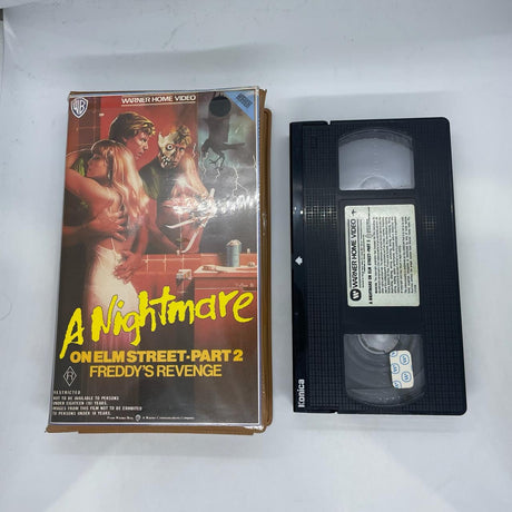 A Nightmare On Elm Street Part 2 Freddy's Revenge VHS Video Cassette Tape