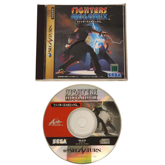Fighters Megamix Sega Saturn Game NTSC-J