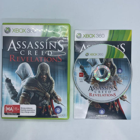 Assassin's Creed Revelations Xbox 360 Game + Manual PAL