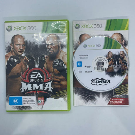 EA Sports MMA Xbox 360 Game + Manual PAL