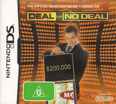 Deal or No Deal Nintendo DS NDS Game PAL