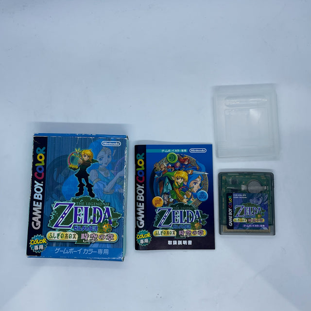The Legend of Zelda Oracle of Ages Nintendo Gameboy Color / Colour Game Japanese Boxed Complete