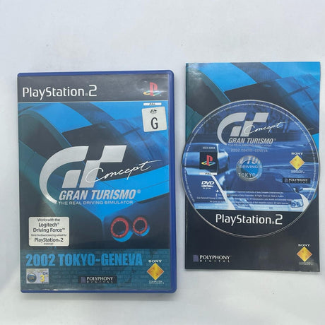 Gran Turismo Concept 2002 Tokyo - Geneva PS2 Playstation 2 Game + Manual PAL