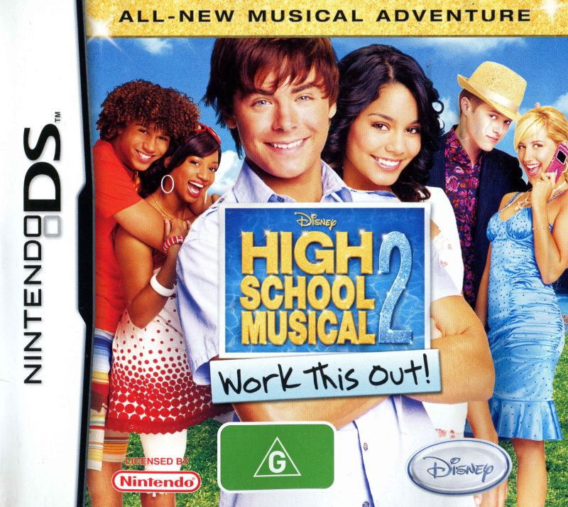 High School Musical 2: Work This Out! Nintendo DS NDS Game PAL