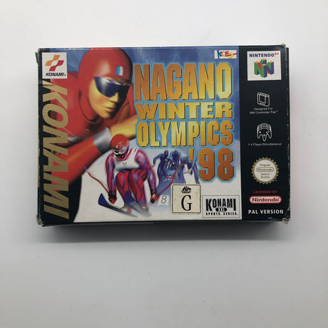 Nagano Winter Olympics 98 Nintendo 64 N64 Game Boxed PAL