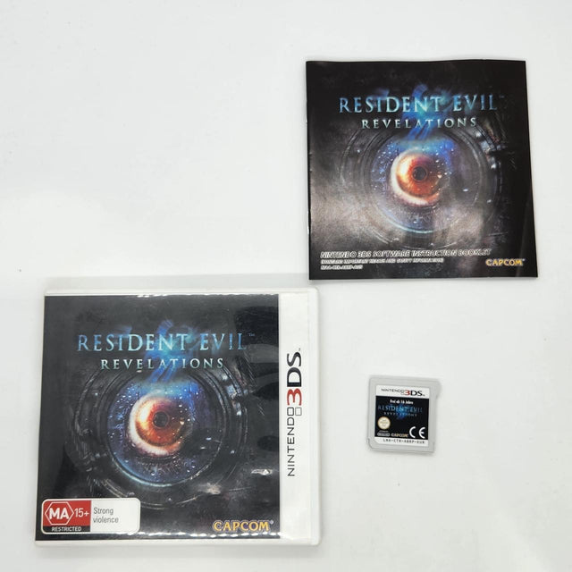Resident Evil Revelations Nintendo 3DS Game + Manual PAL