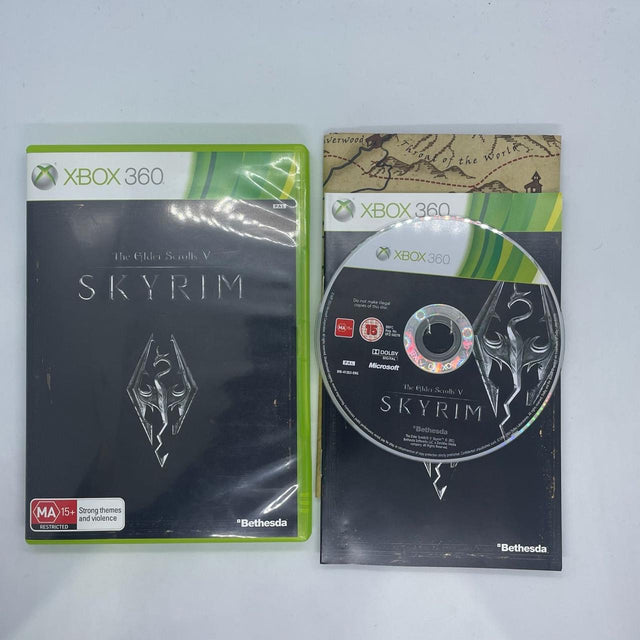 The Elder Scrolls V Skyrim Xbox 360 Game + Manual PAL