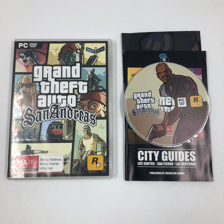 Grand Theft Auto San Andreas GTA PC DVD ROM