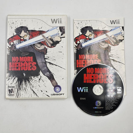 No More Heroes Nintendo Wii Game + Manual PAL