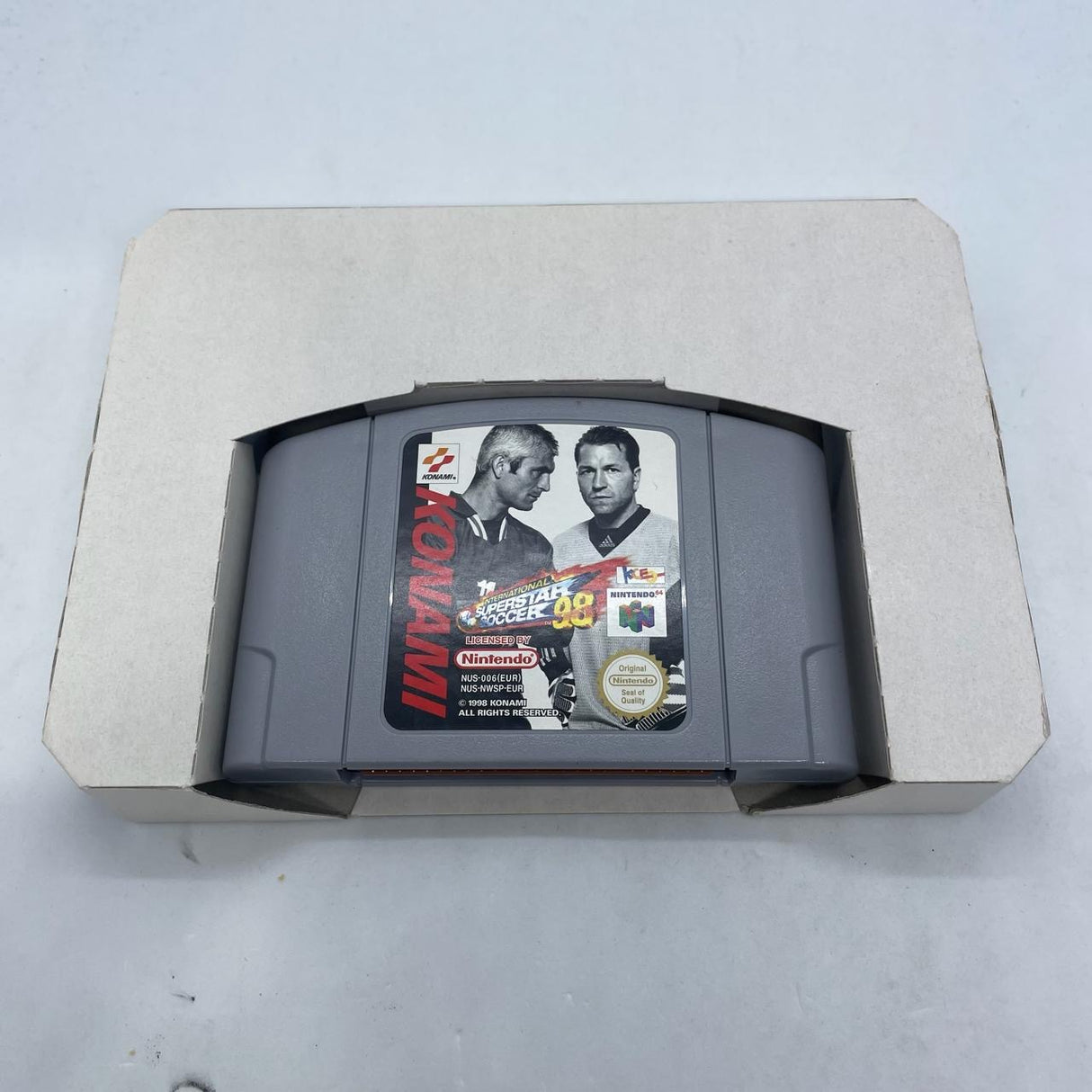 International Superstar Soccer 98 Nintendo 64 N64 Game Boxed Complete PAL