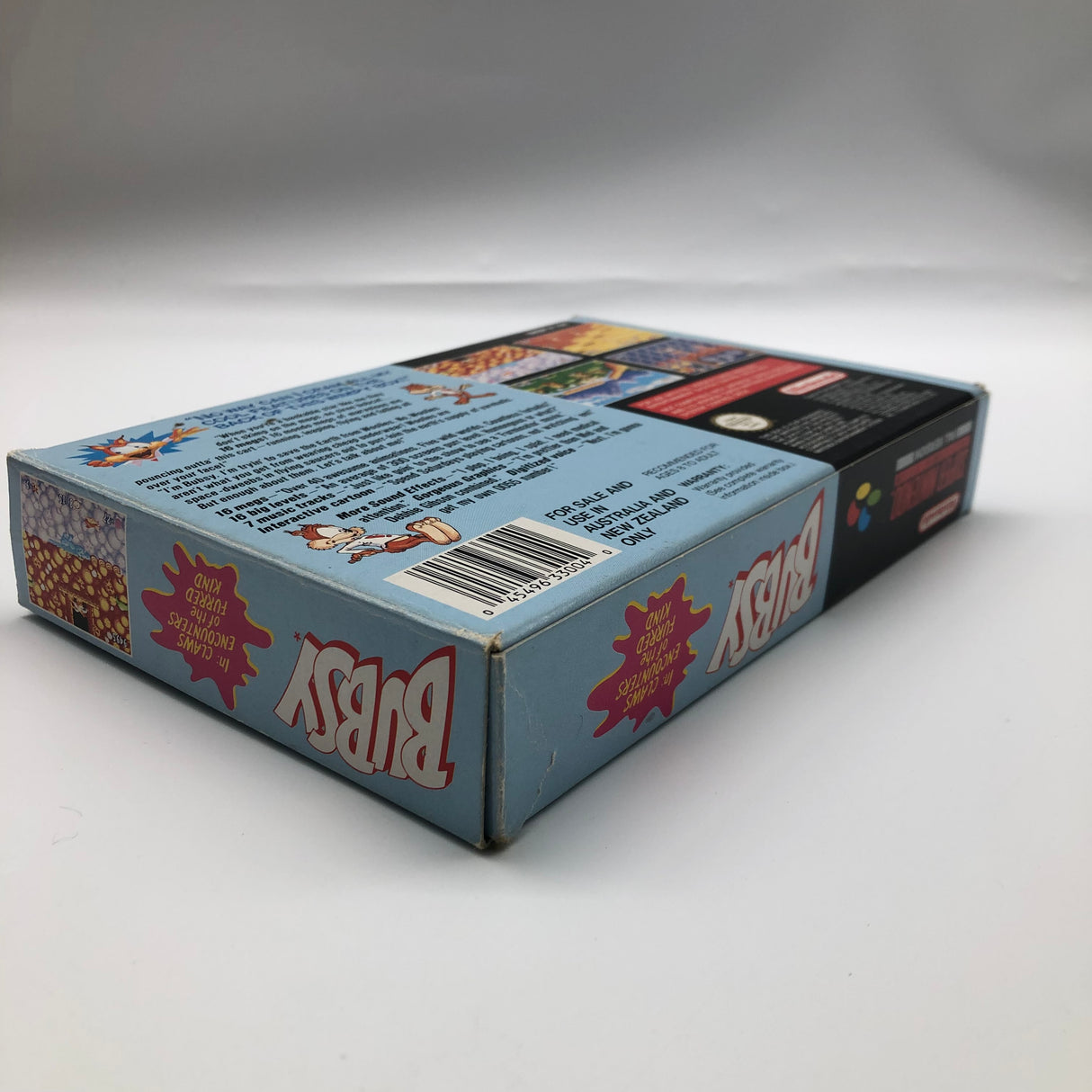 Bubsy Super Nintendo SNES Game Boxed Complete PAL 9JE4 - Trippy Trades 