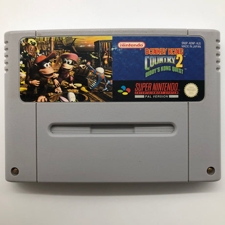 Donkey Kong Country 2 t Super Nintendo SNES Game Cartridge PAL