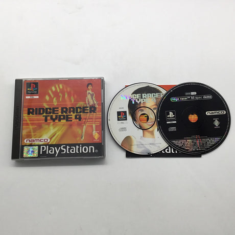 Ridge Racer Type 4 PS1 Playstation 1 Game PAL