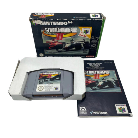 F-1 World Grand Prix Nintendo 64 N64 Game Boxed Complete PAL
