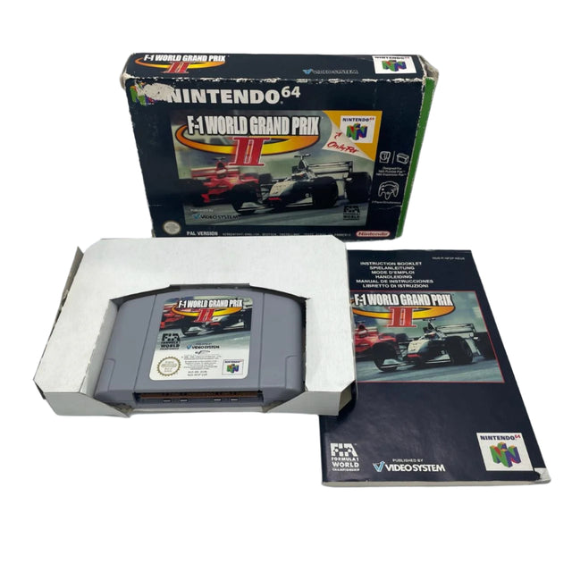 F-1 World Grand Prix Nintendo 64 N64 Game Boxed Complete PAL
