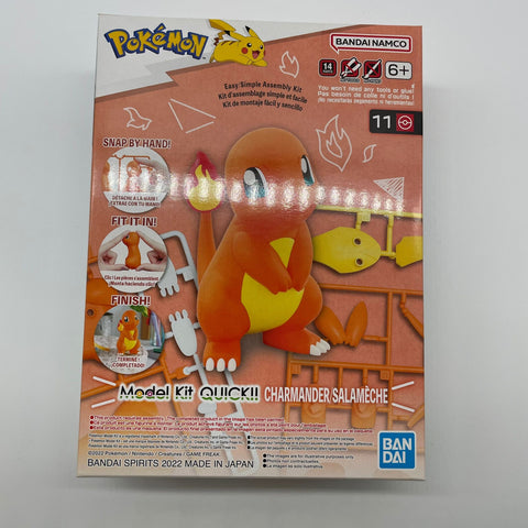 Bandai Charmander Pokemon Model Kit Quick Figure 05A4
