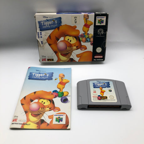 Tigger's honey hunt Nintendo 64 N64 Game Boxed Complete PAL