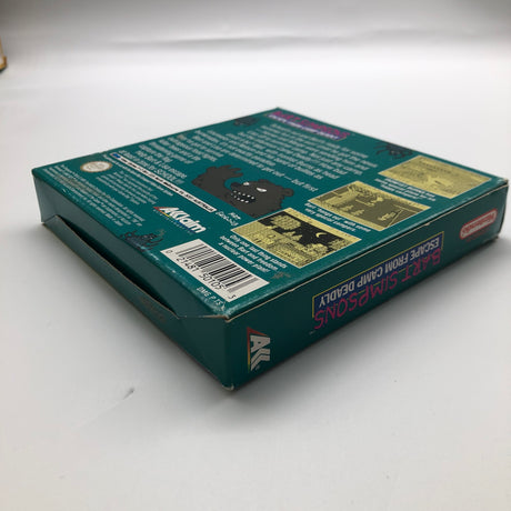 Bart Simpson's Escape from Camp Deadly Nintendo Gameboy Original Game Boxed Complete