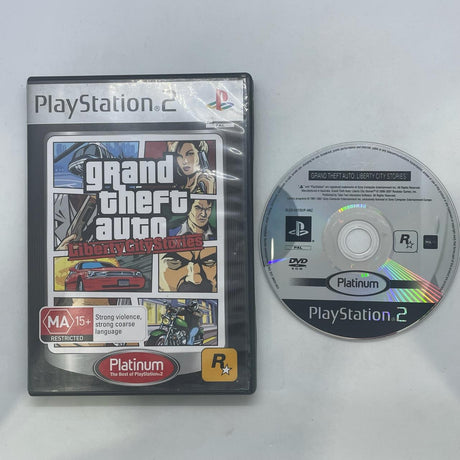 Grand Theft Auto GTA Liberty City Stories PS2 Playstation 2 Game PAL