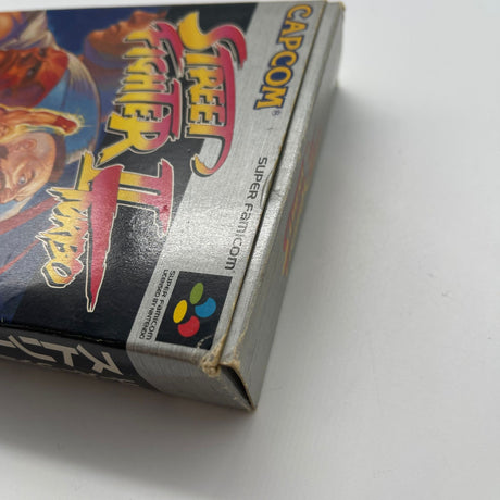 Street Fighter II 2 Turbo Nintendo Super Famicom SNES Game Boxed NTSC-J