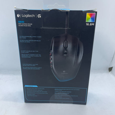 Logitech G600 MMO Gaming Mouse 20 Programmable Buttons-Trippy Trades