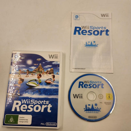 Wii Sports Resort Nintendo Wii Game + Manual PAL