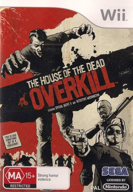 The House of the Dead: Overkill Nintendo Wii Game PAL-Trippy Trades