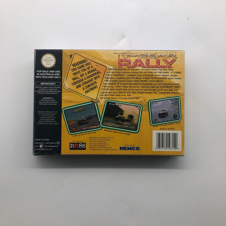 Top Gear Rally Nintendo 64 N64 Game Boxed Complete PAL