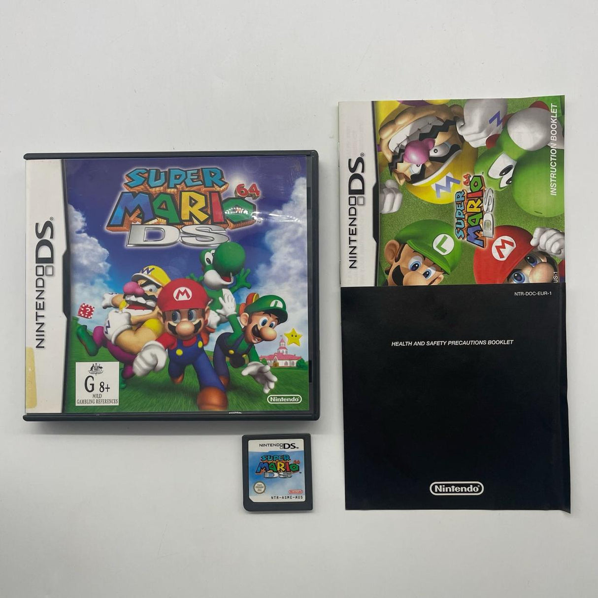Super Mario 64 DS Nintendo DS Game + Manual