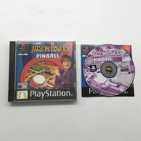 Austin Powers Pinball PS1 Playstation 1 Game PAL
