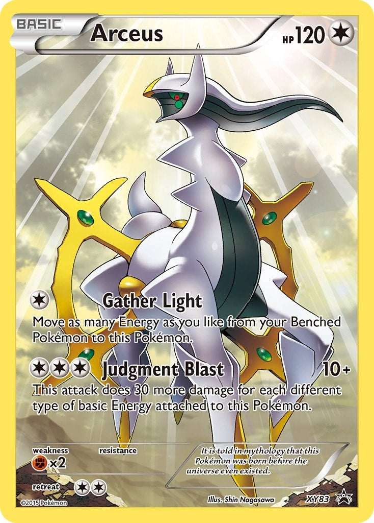Arceus - XY83 [PR - XY83]-Trippy Trades
