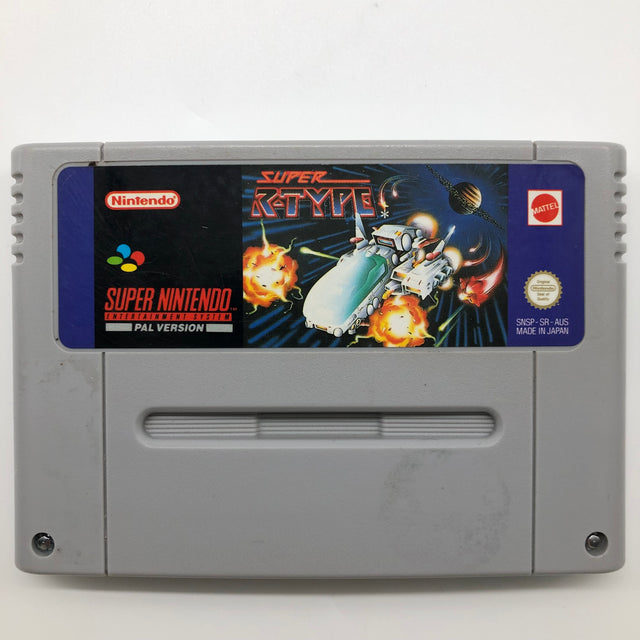 Super R-TYPE Super Nintendo SNES Game Cartridge PAL