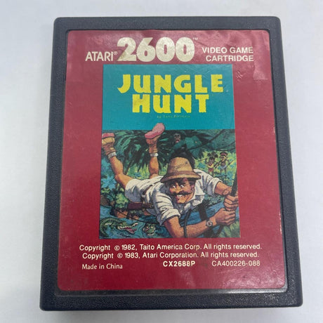 Jungle Hunt Atari 2600 Video Game Cartridge PAL