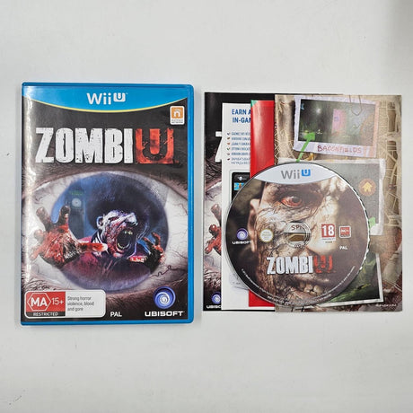 Zombi U Nintendo Wii U Game + Manual PAL