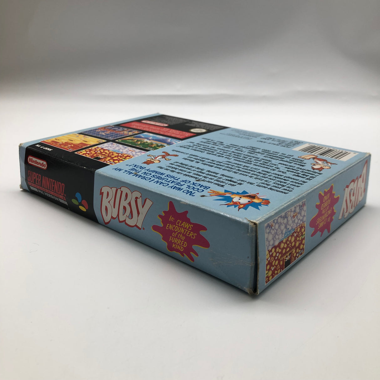 Bubsy Super Nintendo SNES Game Boxed Complete PAL 9JE4 - Trippy Trades 