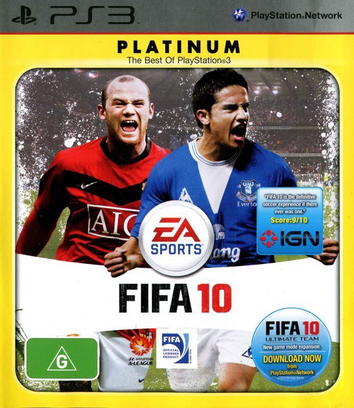 FIFA Soccer 10 Playstation 3 PS3 Game PAL