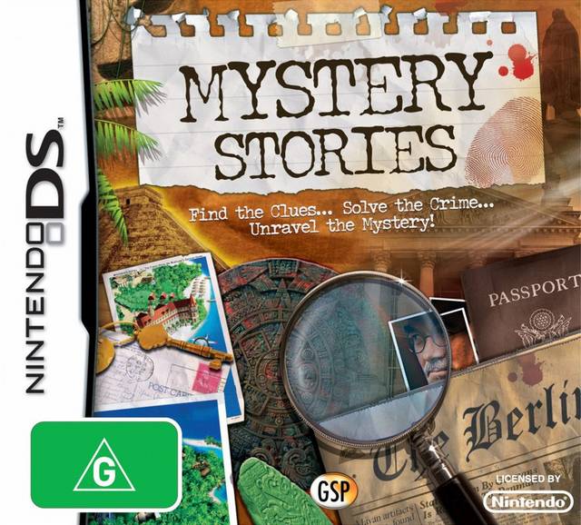 Mystery Stories Nintendo DS NDS Game PAL