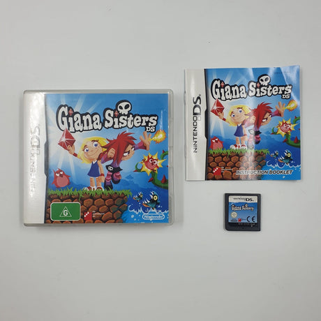 Giana Sisters Nintendo DS Game + Manual