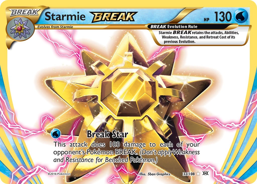 Starmie BREAK [EVO - 32/108]-Trippy Trades