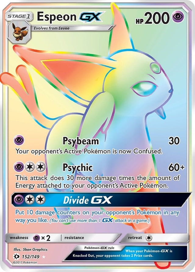 Espeon GX (Secret) [SM01 - 152/149]
