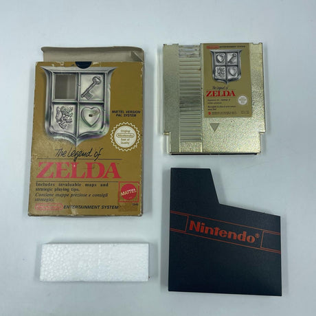 The Legend Of Zelda Nintendo Entertainment System NES Game Boxed PAL
