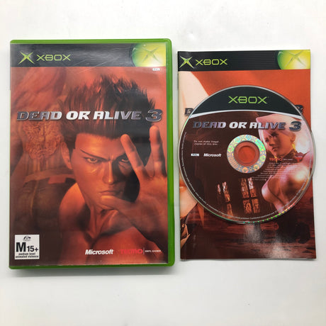 Dead or Alive 3 III Xbox Original Game + Manual PAL