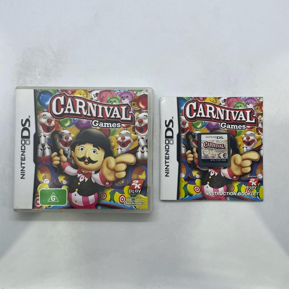 Carnival Games Nintendo DS Game + Manual