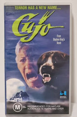 Cujo Stephen King Movie VHS Video Cassette Tape PAL