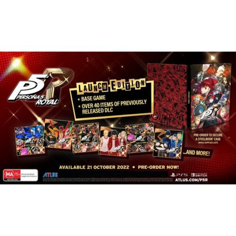 Persona 5 Royal Launch Edition PS5 Playstation 5 Game Brand New Sealed