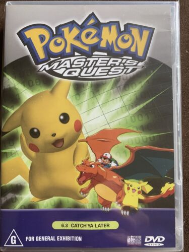 Pokemon Master's Quest Catch Ya Later 6.3 DVD