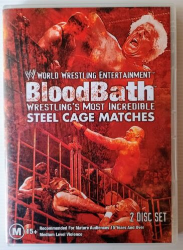 Wwe Bloodbath Most Incredible Steel Cage Matches DVD
