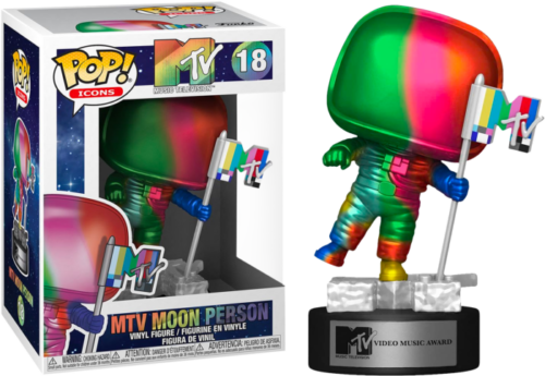 MTV Moon Person Rainbow #18 Funko Pop Vinyl Figure