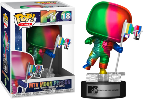 MTV Moon Person Rainbow #18 Funko Pop Vinyl Figure