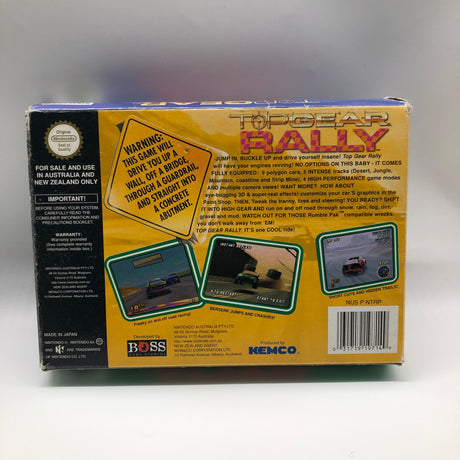 Top Gear Rally Nintendo 64 N64 Game Boxed Complete PAL